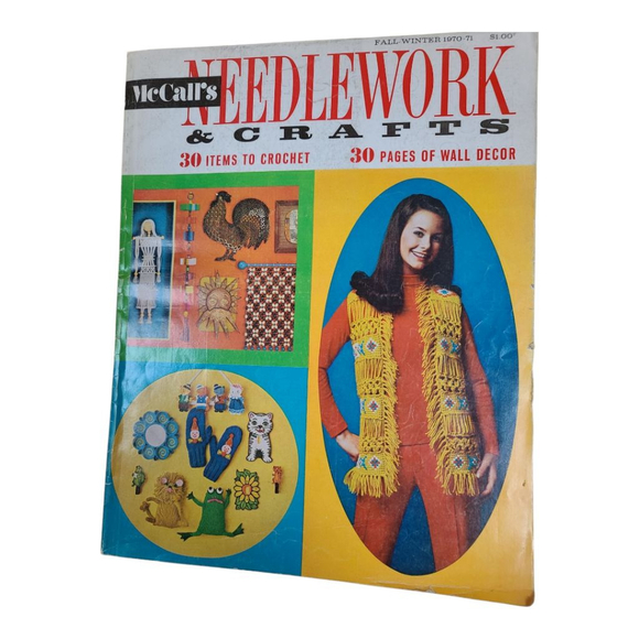 McCall's Other - Vintage McCall's Needlework 1970s Fall Winter Magazine